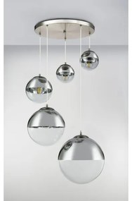 Globo 15851-5 - Csillár zsinóron VARUS 5xE27/60W/230V