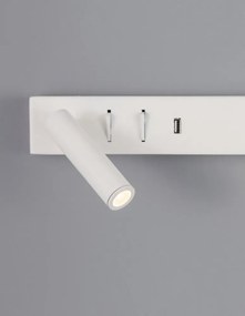NOVALUCE-9533524 Vida fali lámpa olvasókarral 1x5w led 350lm 3000K Ip20