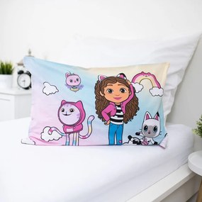 Pamut gyerek ágyneműhuzat babaágyhoz 100x135 cm Gabby's Dollhouse "Sugar Dream" – Jerry Fabrics