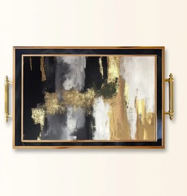 Üveg tálca, 38×24 cm – TPA9840