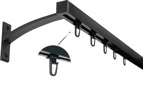 Apartman Sínkarnis Alu kvadro fekete kpl biztosítótű 20 mm 150 cm