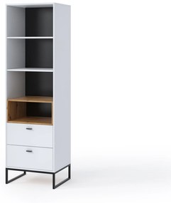 Regál Oliver R60 (fehér + artisan tölgy). 1051799