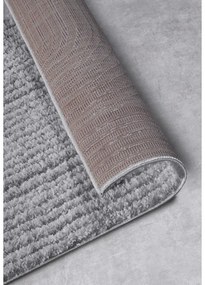Szürke futószőnyeg 80x240 cm Chappe Light Grey – Elle Decoration