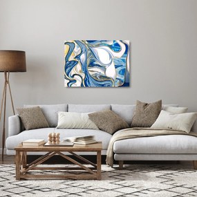 Kép - Márványhullámok (üvegen) (70x50 cm)
