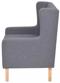 szürke szövet karosszék