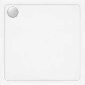 Rea Savoy, Akril négyzet alakú zuhanytálca 90x90x6 cm, fehér, REA-K1907