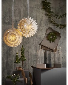 Fehér karácsonyi fénydekoráció ø 50 cm Frost - Star Trading