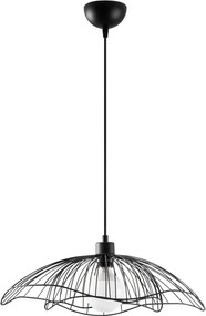 Farac 6380 fekete fém függőlámpa, Ø50 cm