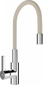 Mexen FLEX - Magas csap / mosogató, bézs / króm, 670900-09