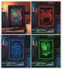 Stranger Things Upside Down 520 db-os puzzle LED-es keretben Clementoni
