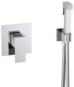 AREZZO design CUBEFIELD falsík alatti bidé csaptelep kézizuhannyal, króm