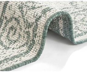 Cebu zöld-krémszínű kültéri szőnyeg, 120 x 170 cm - NORTHRUGS