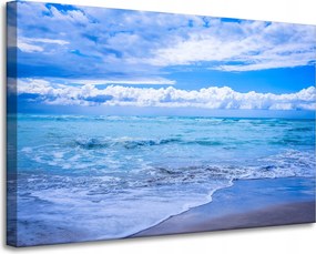 Vászonkép Természet Azúrkék tenger 90x60 cm