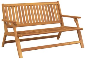 Kerti Pad 122,5x77x74 cm Tömör akácfából