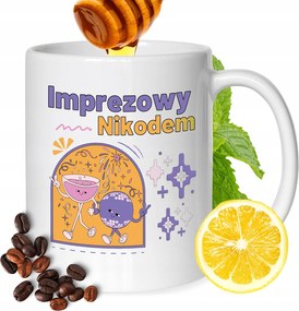 Bögre Nikodémus Férj Barátjának Nyomtatott Ajándék Fehér 330ml