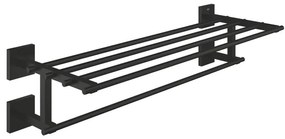 GROHE 410992430 - START CUBE multifunkciós törölközőtartó, 600 mm, fekete
