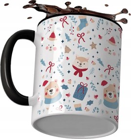 Karácsonyi Bögre Állatkák Mackók Karácsony Ajándék Mikulás A Karácsonyfa Alá