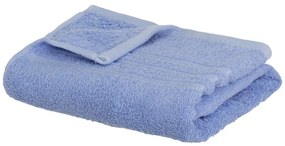 Kék frottír pamut törölköző 50x100 cm Simple – Casa Selección