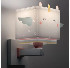 Dalber 64599 - Gyerek fali lámpa LITTLE UNICORN 1xE27/15W/230V 64599