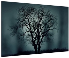Kép egy fáról napfogyatkozáskor (90x60 cm)