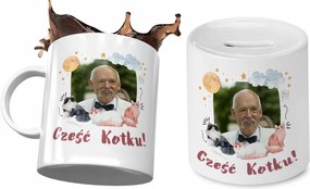 Mikke Corvinus Bögre Ajándék persely szett fényképes nyomtatással