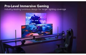 Govee - KÉSZLET 2x Smart Gaming Wi-Fi LED RGBIC Panels + Smart Dual + távirányító