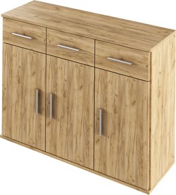 Komód, tölgyfa artisan, RESITA TYP 3
