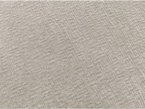 Bézs zsenília kanapé mindennapos alvásra-kinyitható 220 cm Hugo – Bobochic Paris