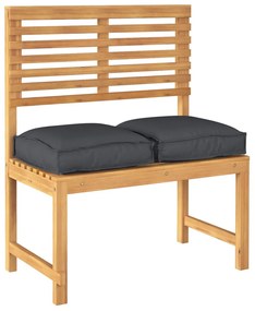 Raklap Párnák Üléshez 2 db Fekete 40x40x8 cm Oxford Szövet