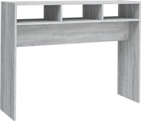 vidaXL szürke sonoma színű szerelt fa tálalóasztal 105 x 30 x 80 cm