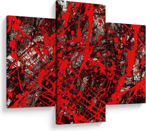 Kép - kifejező absztrakciók (90x60 cm)
