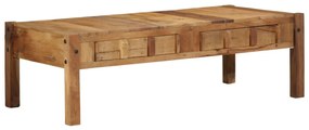 Dohányzóasztal 110x55x35 cm Tömör fa újrafelhasználva
