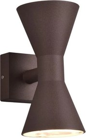 TRIO 212560224 ARDAS Modern Kültéri Fali Lámpa Rozsdás GU10 IP44