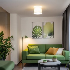 Brilagi - LED Felületre szerelhető csillár CERIA 1xE27/40W/230V átm. 30 cm bézs