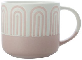 Rózsaszín porcelán bögre 400 ml Arches – Maxwell &amp; Williams