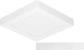 Falra szerelhető Led lámpatest 14W szögletes 3000K 1500lm mennyezeti fehér Led