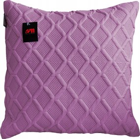 Párnahuzat Dekoratív Párnahuzat 3D Dombornyomott Lila 40x40 cm
