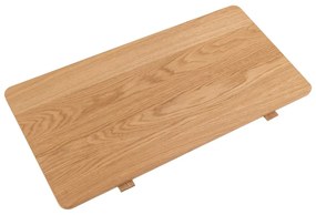 Hosszabbító asztallap tölgyfa dekorral 100x50 cm Atlantic – Actona