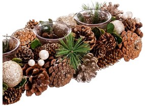 Műanyag-üveg gyertyatartó – Casa Selección