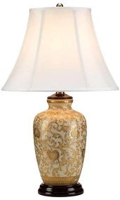Elstead GOLD-THISTLE-TL - Asztali lámpa GOLDTHISTLE 1xE27/60W/230V