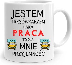 Bögre Ajándék Taxisofőr Ilyen Munka Öröm nyomtatott fotó