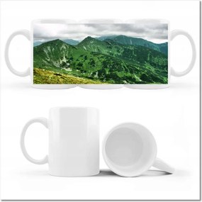 Fotó bögre Tátra Lengyel hegyek Kilátás