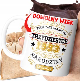 Személyre Szabott Bögre Születésnapi Ajándék Az Élet Ötven Felett Kezdődik