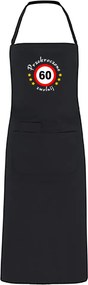 Konyhai kötény hímzéssel ajándék 60. születésnapra Hímzés 60 db