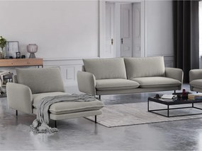 Vienna világosszürke heverő, bal oldali - Cosmopolitan Design
