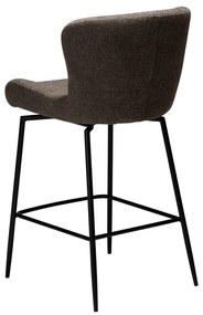 Barna kárpitozott bárszék (ülésmagasság 67,5 cm) Glam – DAN-FORM Denmark