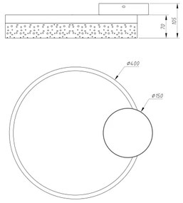 Globo 68225-24 - LED Mennyezeti lámpa SMITTY LED/24W/230V