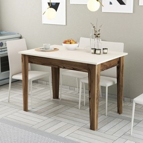 Étkező asztal Kiev 508 - Walnut, Cream