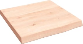 vidaXL kezeletlen tömör fa fürdőszobai pult 40x40x(2-4) cm