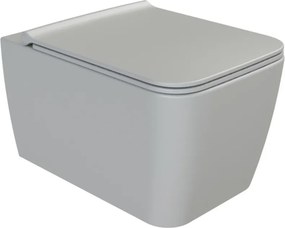 CeraStyle HERA fali WC - MATT SZÜRKE - rimless - perem nélküli - rejtett rögzítésű - 52 cm